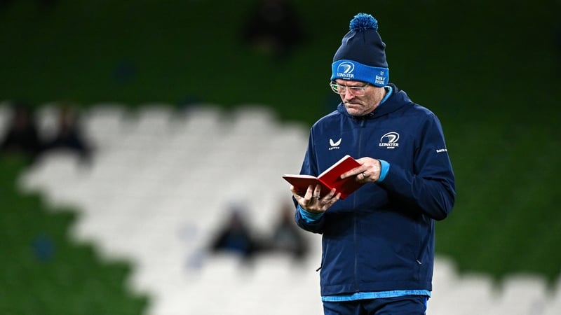 Leinster senior coach Jacques Nienaber has had a huge influence on their new game plan