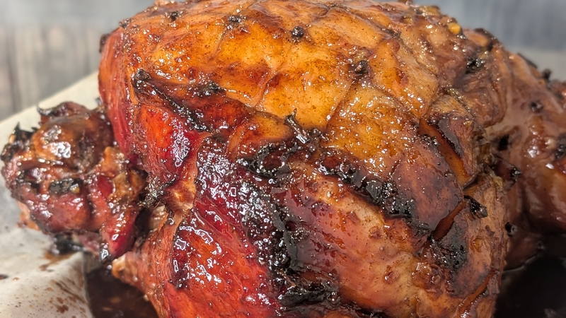 Sizzling prawns, sticky ham and a classic tiramisu are all on Neven's Christmas menu.