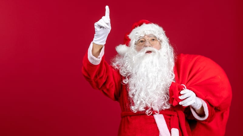 As Bob Dylan eloquently put it, 'who's got boots and a suit of red?
Santa's got boots and a suit of red.' Photo: Kamran Aydinov/Freepik