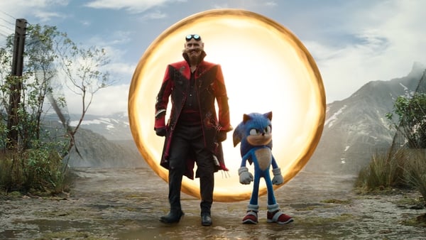 Jim Carrey hams it up to the max in Sonic the Hedgehog 3