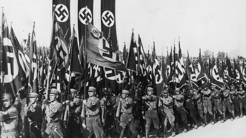 A government minister was among the audience for a showing of the Nazi propaganda film Triumph of the Will in Dublin's Olympia Theatre in October 1935