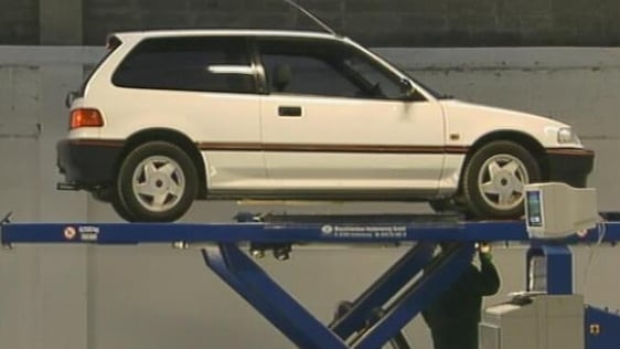 Car at NCT centre (2000)