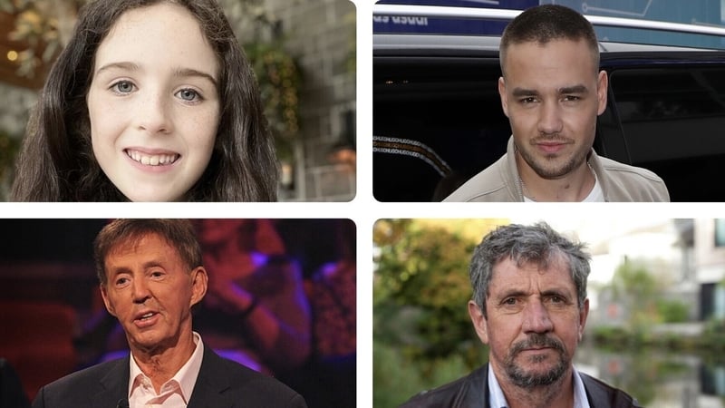(L-R) Saoírse Ruane, Liam Payne, Dickie Rock and Charlie Bird