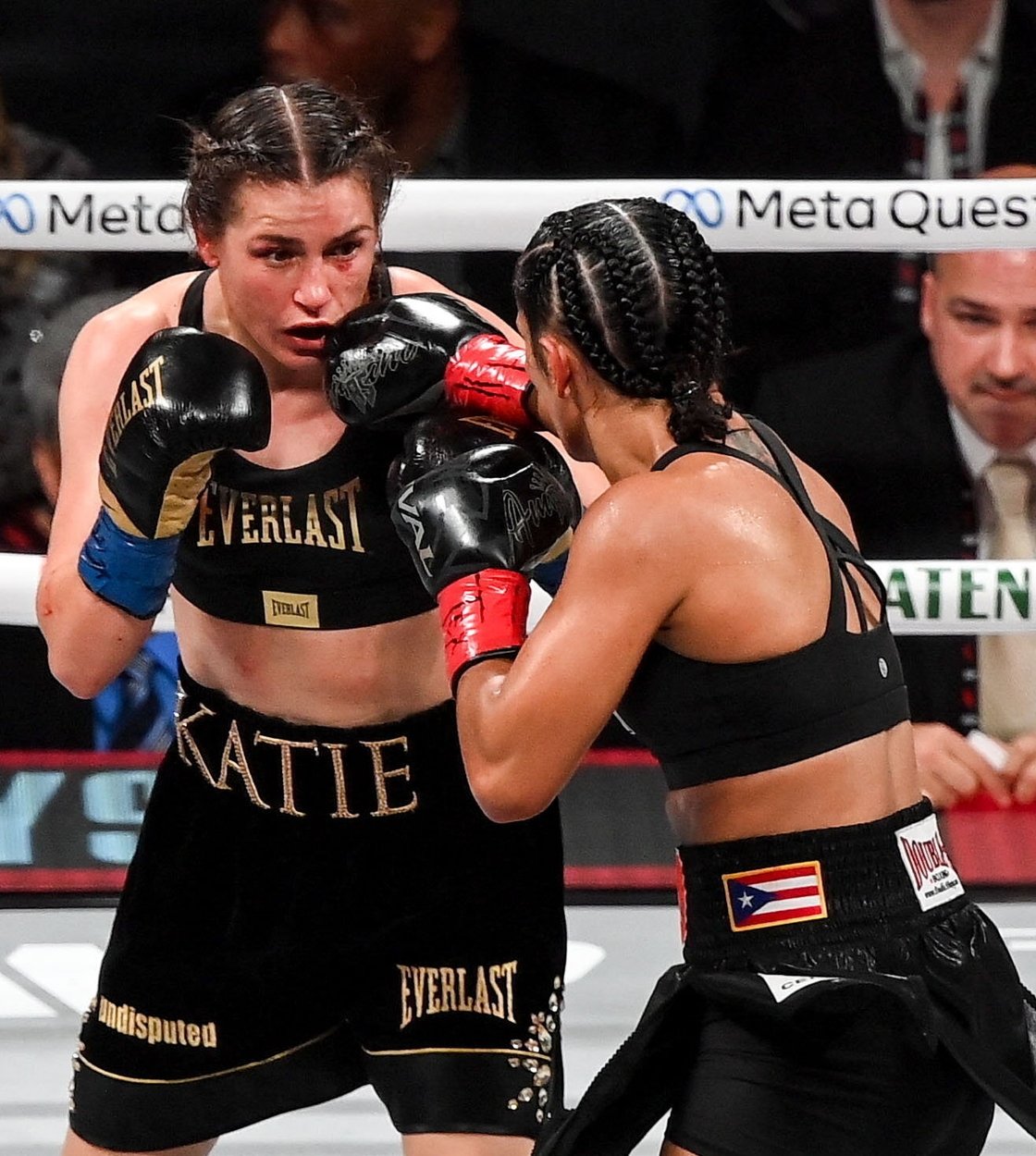 Katie Taylor prevailed in another tight battle with Amanda Serrano