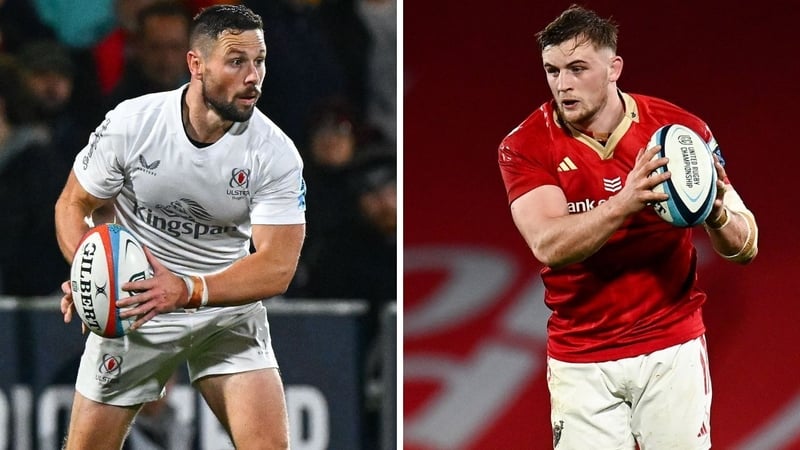 John Cooney (l) and Gavin Coombes (r) are among those to return for Ulster and Munster respectively