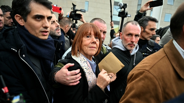 Gisèle Pelicot pictured as she leaves the courthouse in Avignon following the verdict