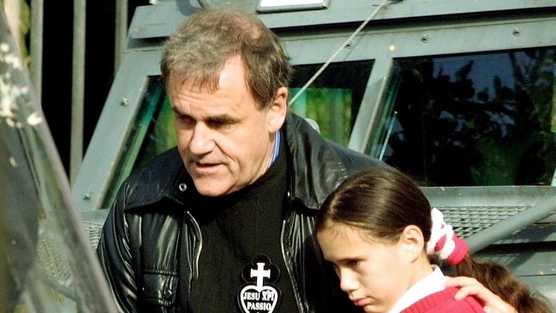 Fr Aiden Troy, who was targeted because of his prominent role in the dispute over Holy Cross primary school, declined the offer, because he wanted to stay close to his congregation