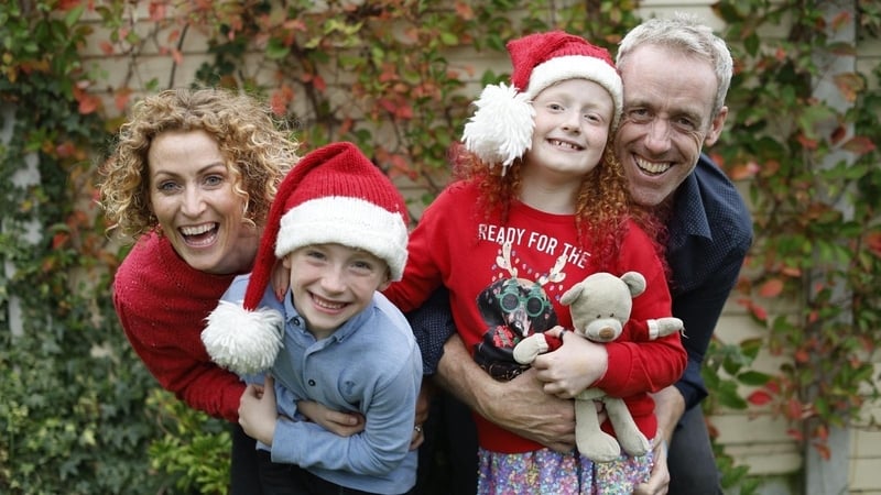 Bonnie and the O'Meara clan are ready for Christmas! Photo Courtesy: Julian Behel