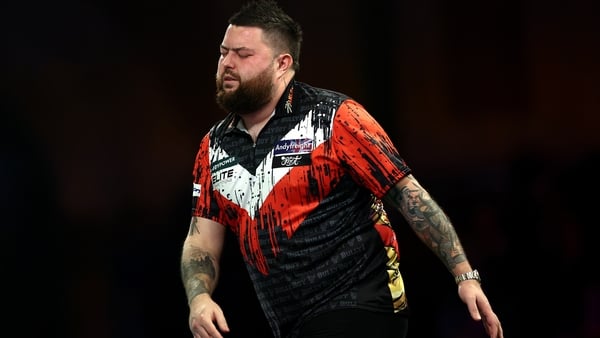 Michael Smith lost a deciding set to Kevin Doets