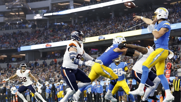Justin Herbert guided the Chargers to home victory over the Broncos