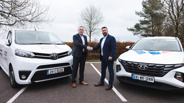 (From left to right) Patrick O'Donovan, Managing Director of Safety Tech Fire and Ted Wright, CEO of Wtech Fire Group