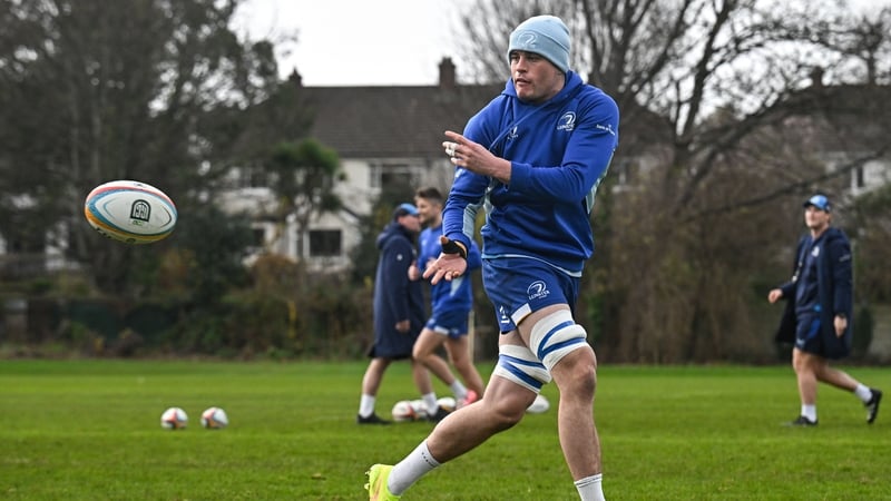 Alex Soroka handed the No 6 jersey for Leinster