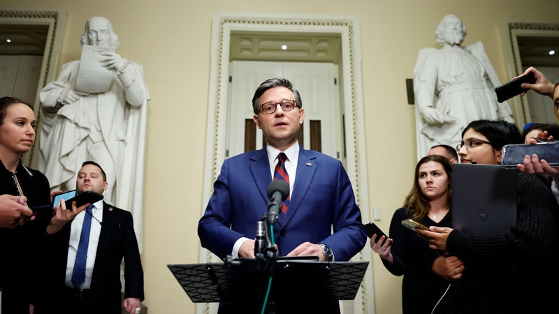 House Speaker Mike Johnson's job looks under threat when he stands for reelection in January