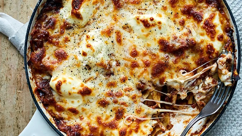 Eleanor Wilkinson's one portion lasagne (Dan Jones/PA)