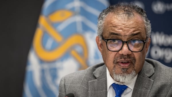 Mr Tedros said an Israeli strike caused damage just metres away from where he and his UN delegation were waiting at the airport