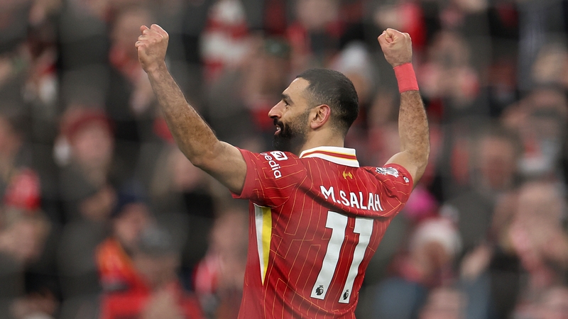 The Egyptian is currently top of the Premier League scoring charts