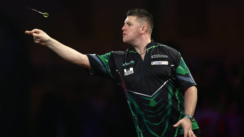 Daryl Gurney exited the tournament after a seven-set thriller in Alexandra Palace
