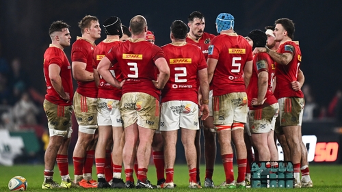 It was a frustrating night for Munster