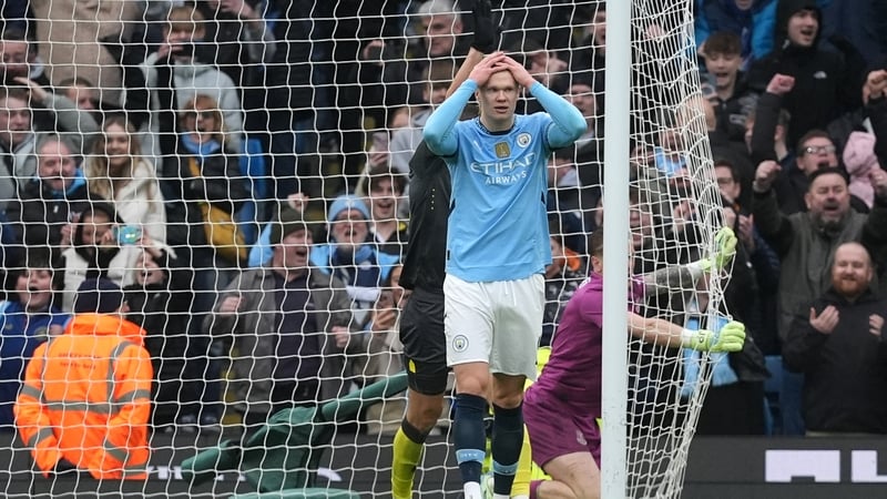 Erling Haaland is in a race against time to face Liverpool