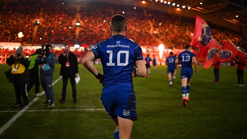 Friday was Sam Prendergast's first time playing against Munster