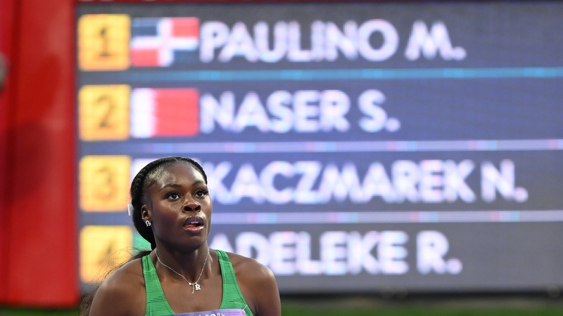 Rhasidat Adeleke narrowly missed out on an individual medal in Paris