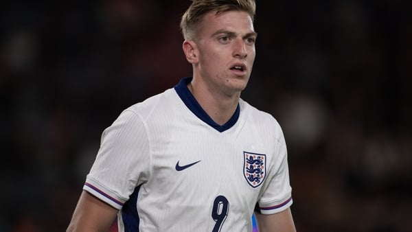 Liam Delap's last England U21 appearance came last month but has yet to receive a senior call-up for the Three Lions