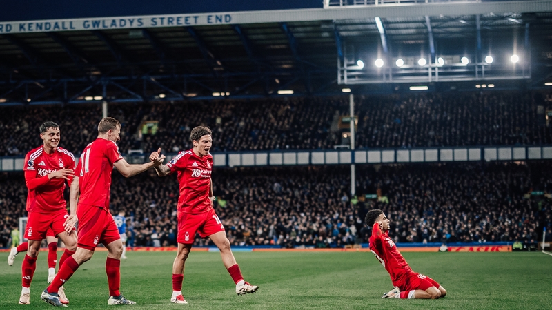 Forest's win at Goodison Park was their fifth successive victory
