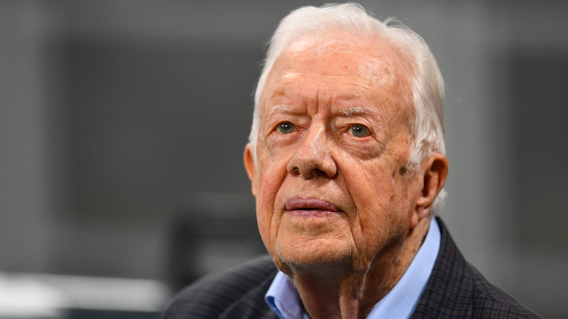 Fuair Jimmy Carter bás inné in aois a chéid