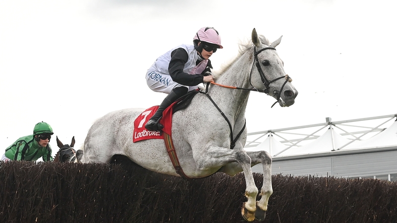 Gentlemansgame, with Rachael Blackmore up, during the Punchestown Gold Cup in May
