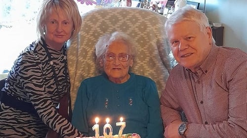 Ruby Druce died peacefully yesterday evening at her niece Carmel's home