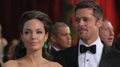 Angelina Jolie and Brad Pitt pictured at the 2009 Oscars in LA