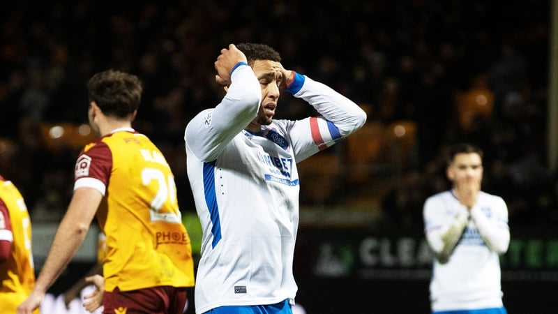James Tavernier picked up an injury against Motherwell