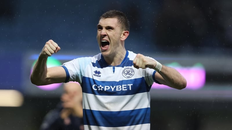 Jimmy Dunne celebrates