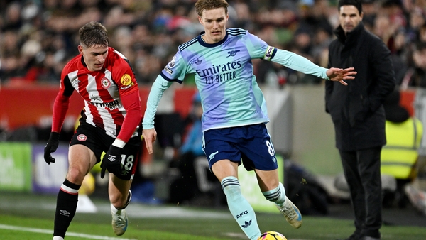 Martin Odegaard was able to start for Arsenal