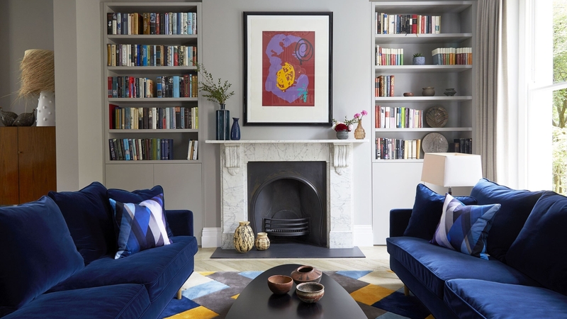 From 'intentional clutter' to layered colour and texture, there's lots going on (Simpson & Voyle/Anna Stahaki/PA)