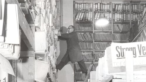 The archive was once housed at the Dutch Ministry of Justice (Image: War in Court project)