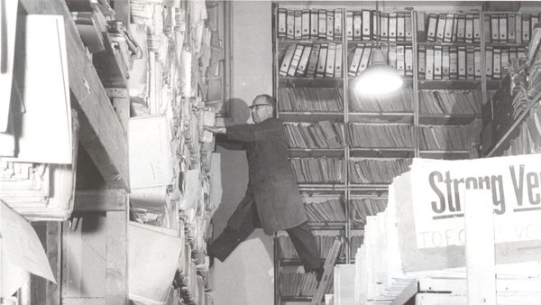 The archive was once housed at the Dutch Ministry of Justice (Image: War in Court project)