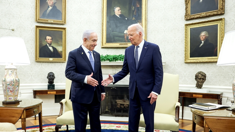 US President Joe Biden's administration is a close ally with Benjamin Netanyahu's Israel