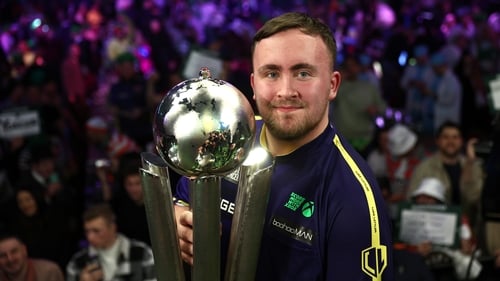 Luke Littler is the reigning world darts champion