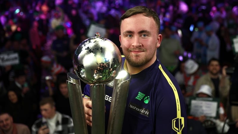 Luke Littler is the reigning world darts champion