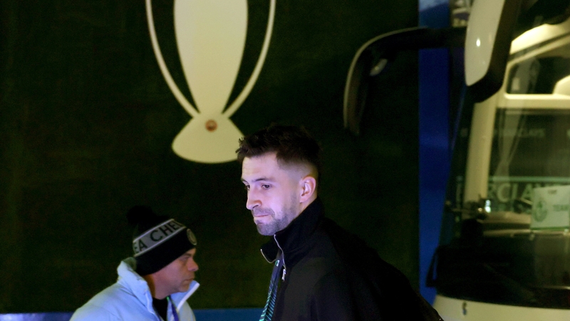 Neil Farrugia arriving at Stamford Bridge for Shamrock Rovers' European tie against Chelsea last month
