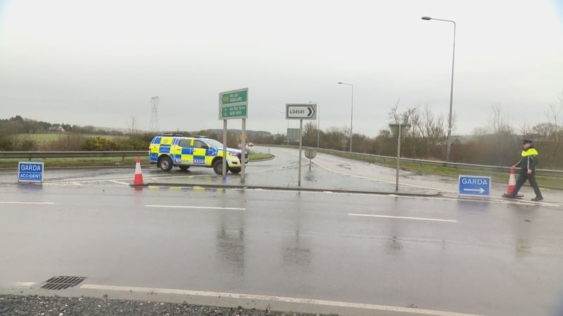 The crash happened on the N25 at Luffany at around 5.50pm yesterday