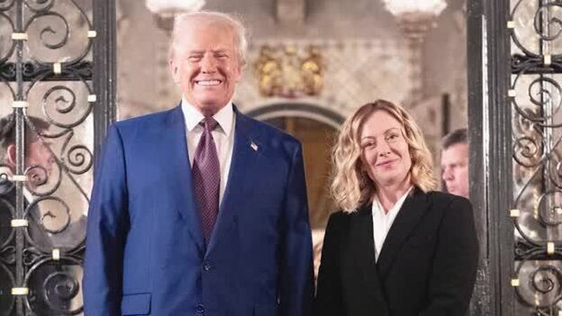 Giorgia Meloni sought to buttress ties with Donald Trump before his inauguration on 20 January