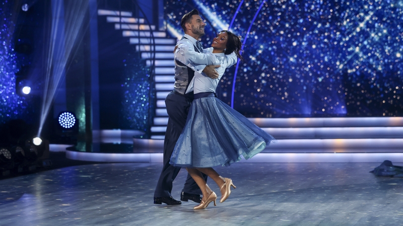 Aishah Akorede and her professional dance partner Robert Rowiński will be dancing the American Smooth to Vanessa Carlton's A Thousand Miles - backed by the RTÉ Concert Orchestra - on Sunday's Dancing with the Stars Photos: Kyran O'Brien