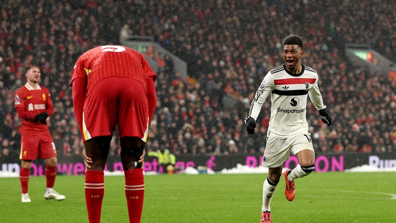 Amad Diallo scored the last of four goals in the second half