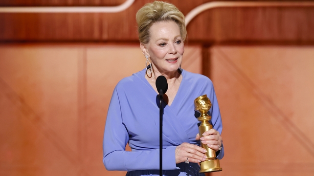 Jean Smart, winner of Best Performance by an Actress In A Television Series - Comedy or Musical winner for Hacks