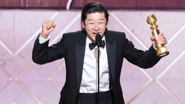 Tadanobu Asano, winner of Best Performance by a Male Actor in a Supporting Role for Shōgun