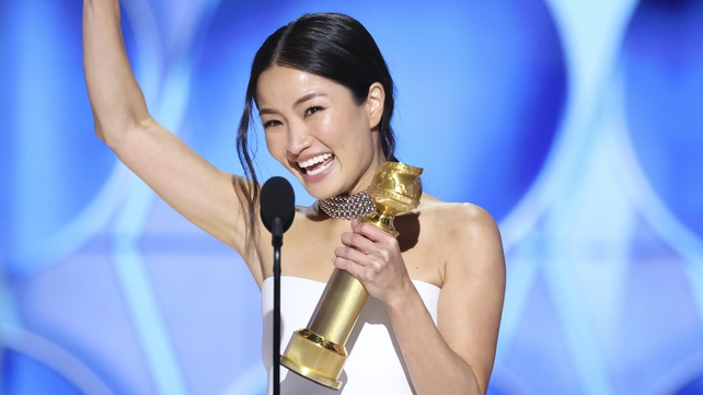 Anna Sawai, winner of the Best Performance by an Actress In A Television Series - Drama for Shōgun