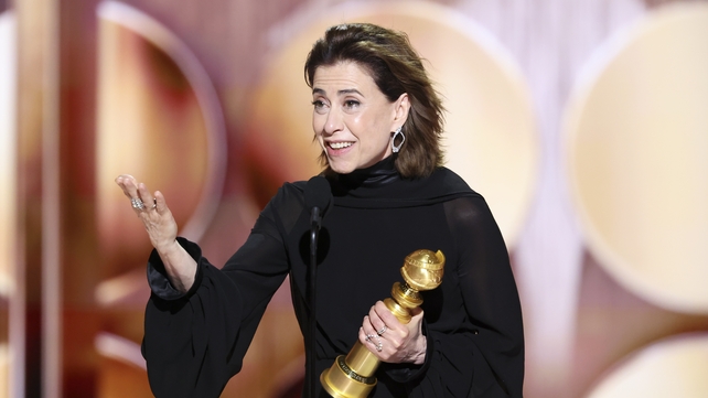 Fernanda Torres, winner of Best Performance by an Actress in a Motion Picture - Drama for I'm Still Here