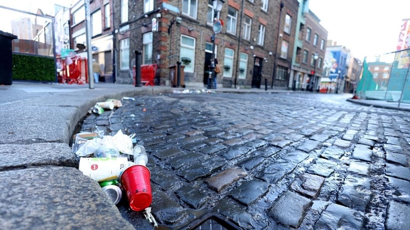 IBAL said litter levels remained largely unchanged from last year (File: RollingNews.ie)